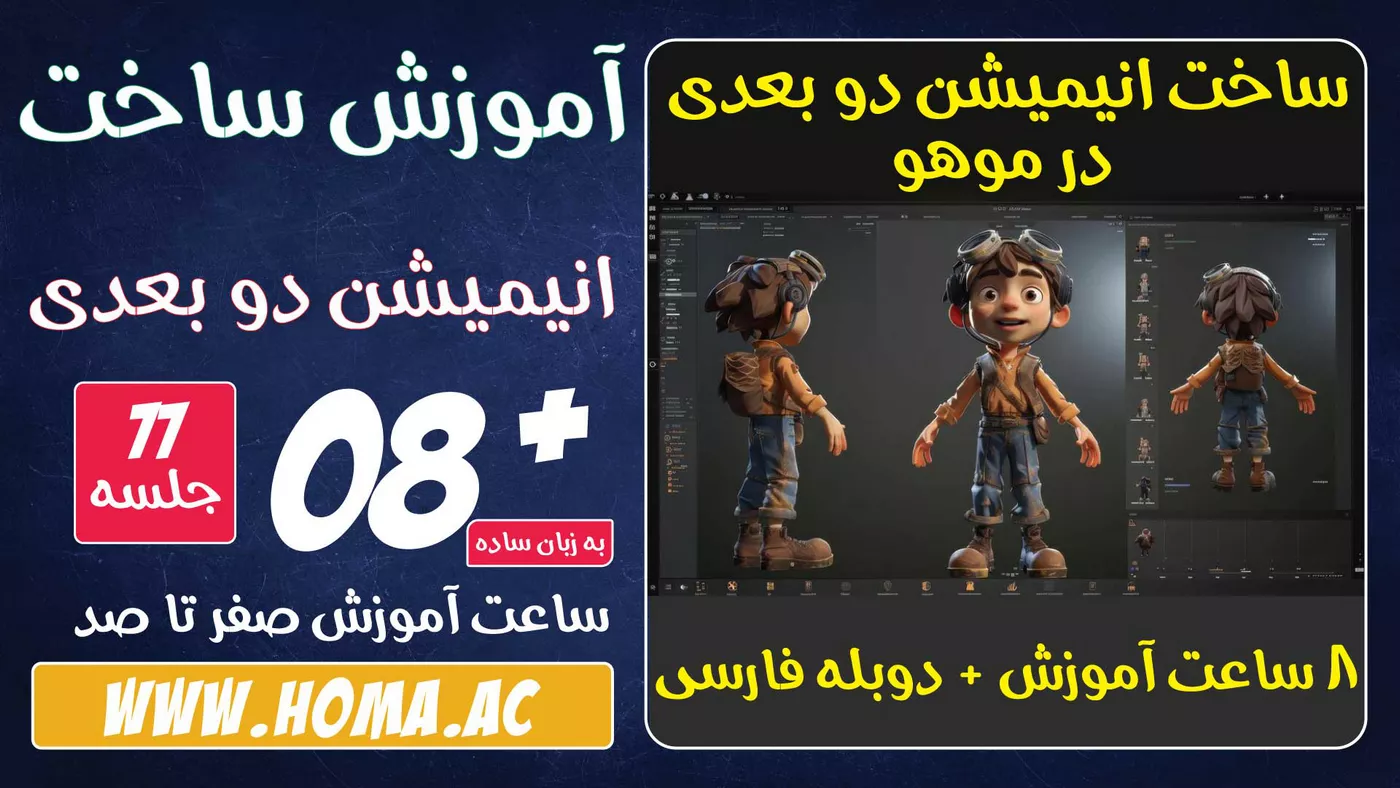 آموزش ساخت انیمیشن دوبعدی